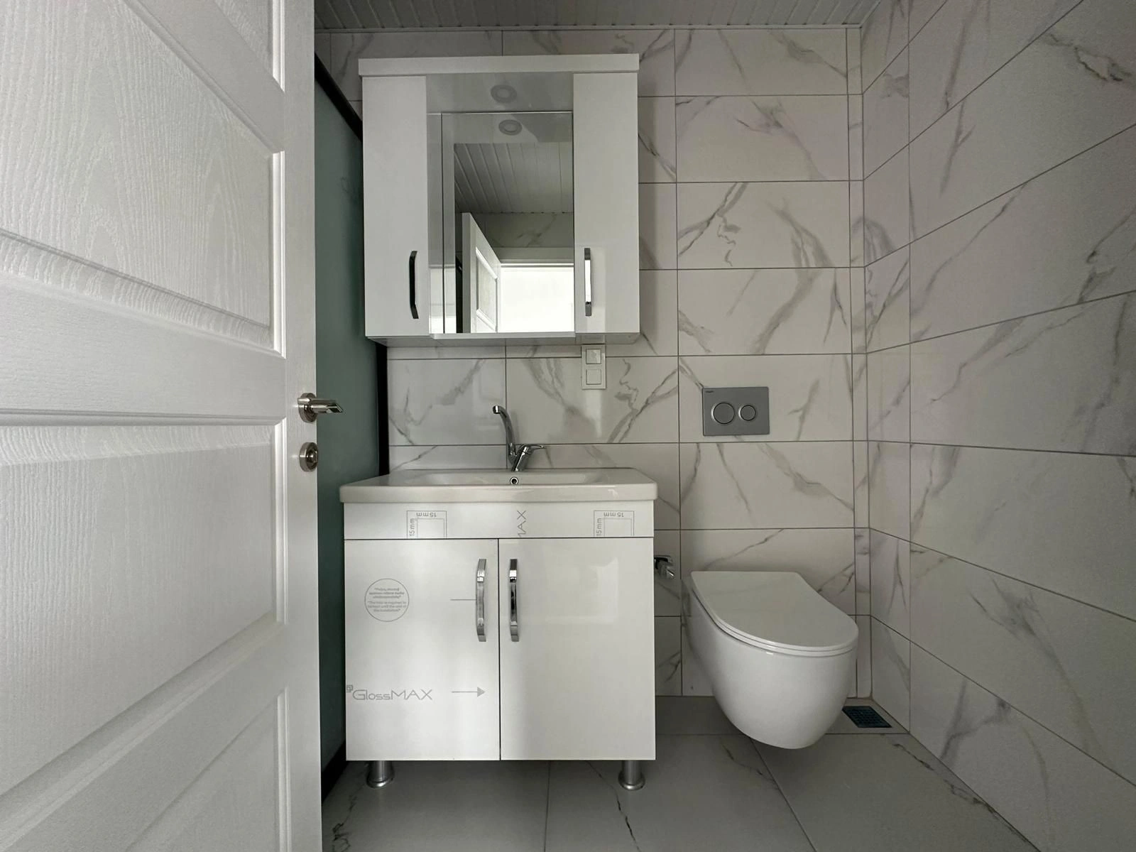 Квартира 2+1 с видом на горы в районе Оба (Аланья)