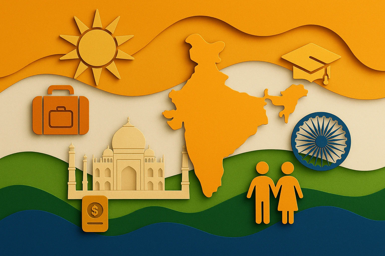 Вид на жительство в Индии 2026 — работа, учёба и семейные разрешения