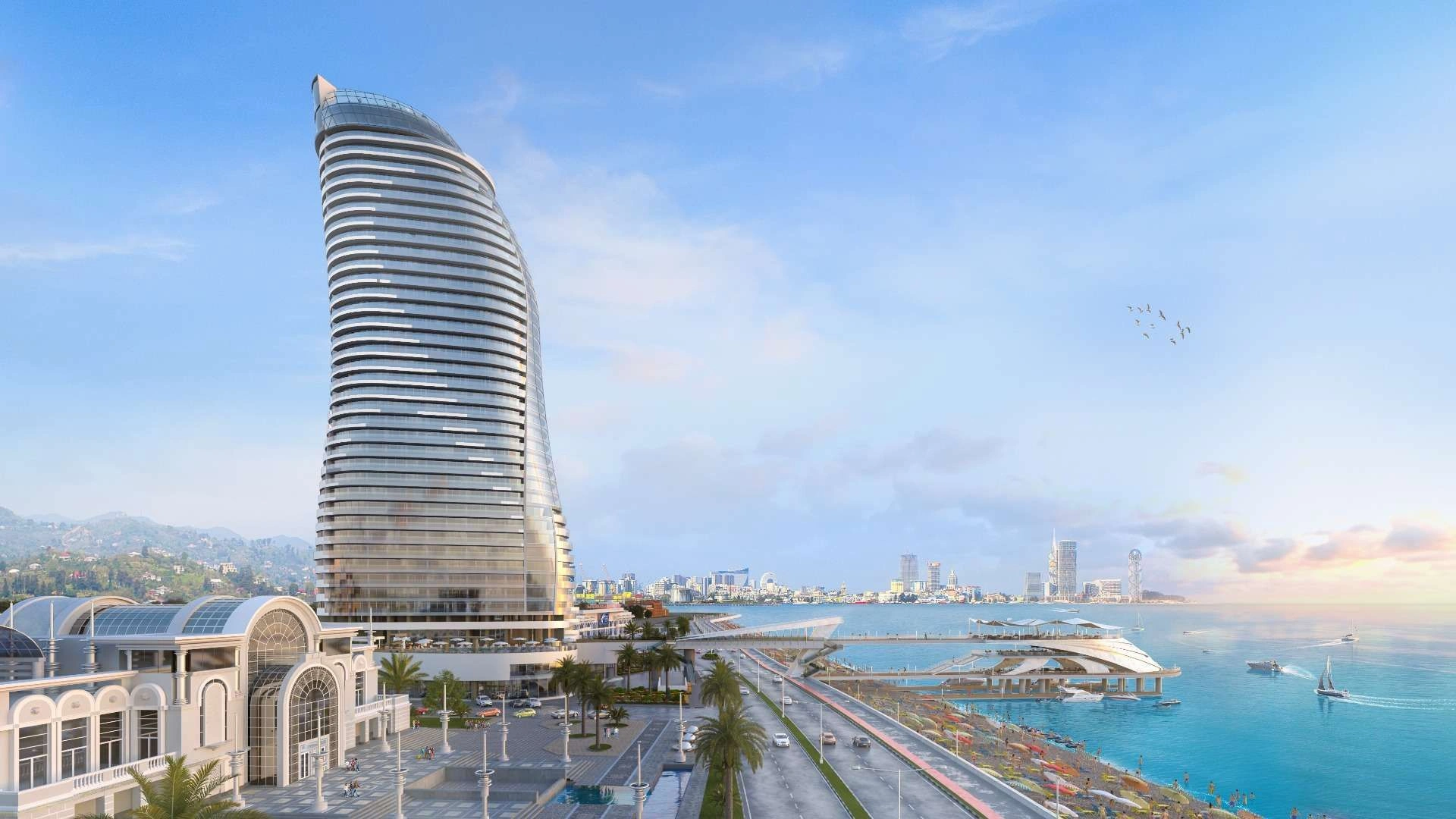 Роскошный комплекс на береговой линии Батуми