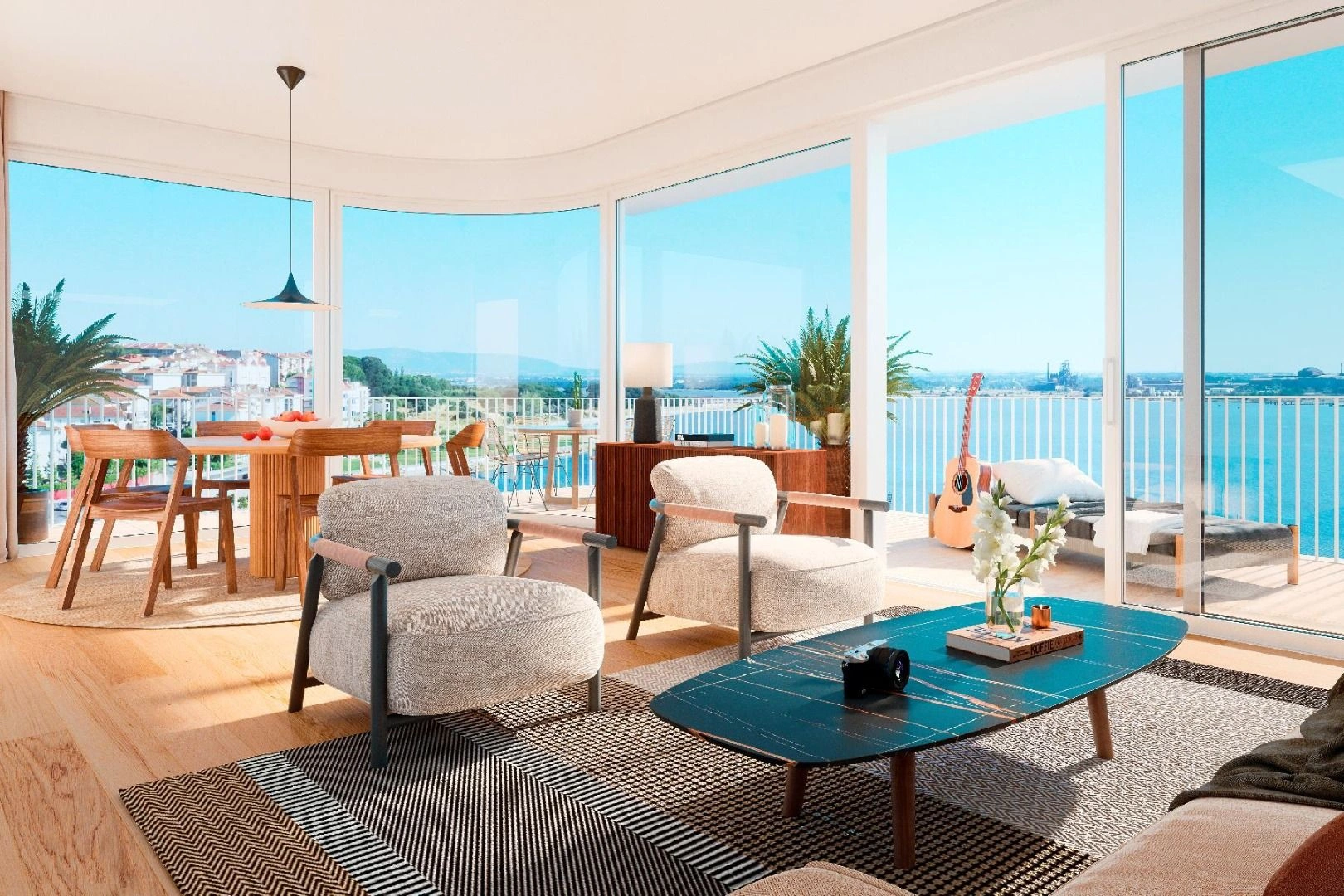 Жилой комплекс в районе Баррейру, Португалия