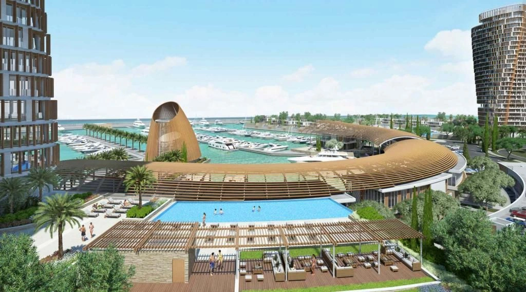 Complex in very center of Ayia Napa area, Cyprus