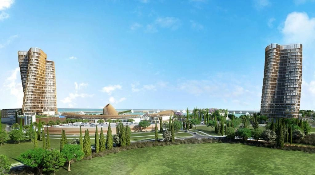 Complex in very center of Ayia Napa area, Cyprus