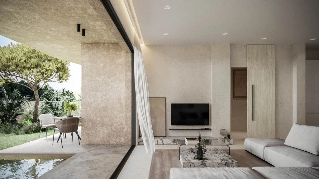 Стильный жилой комплекс из 6 корпусов в Протарасе