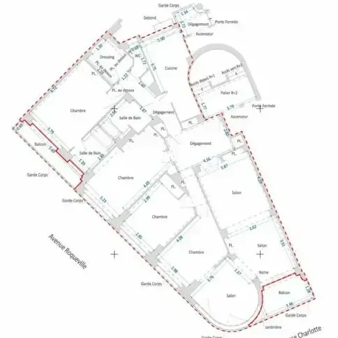 Квартира 4+1 в стиле ар‑деко в Монако