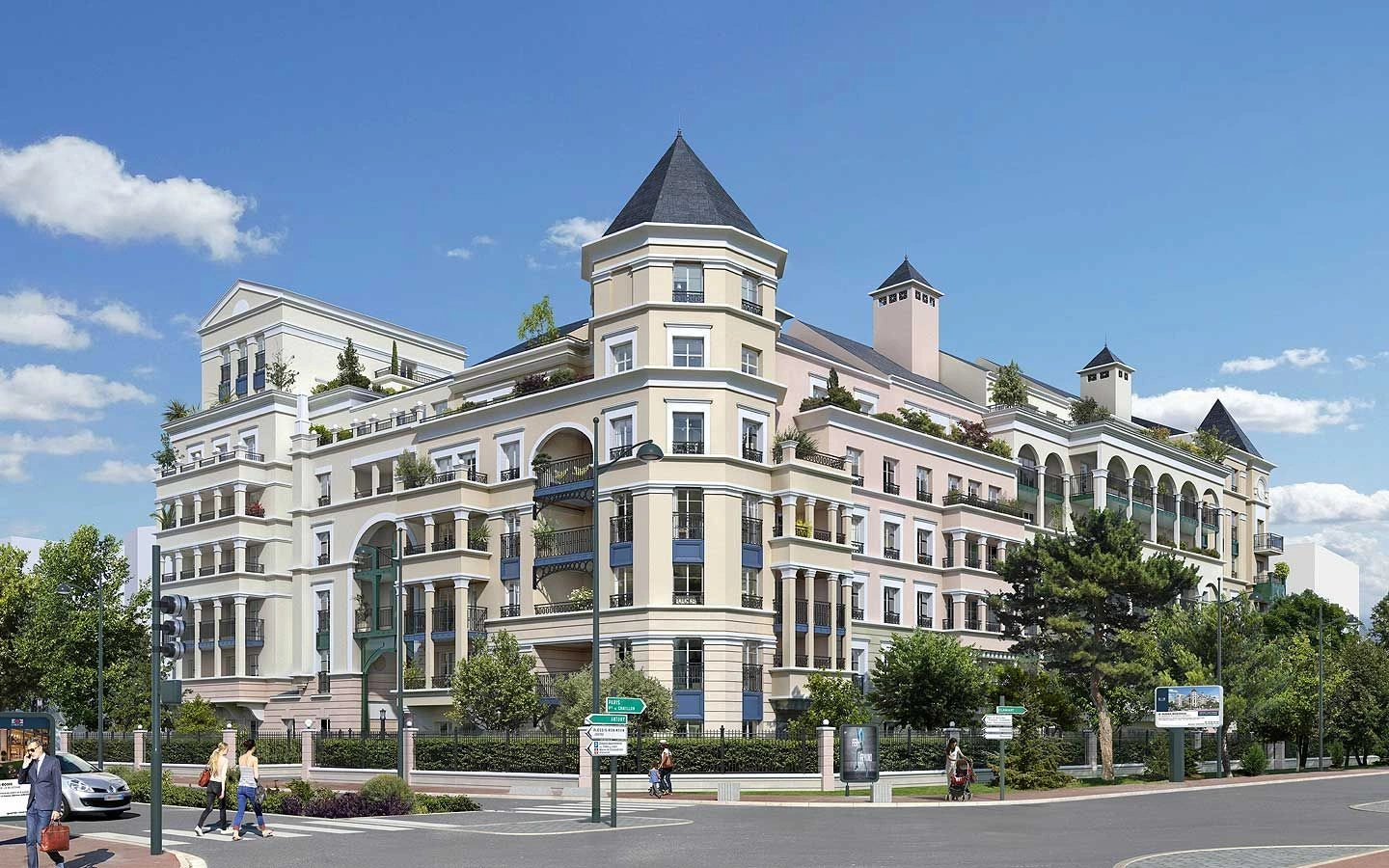 Роскошный проект в коммуне Ле-Плесси-Робен