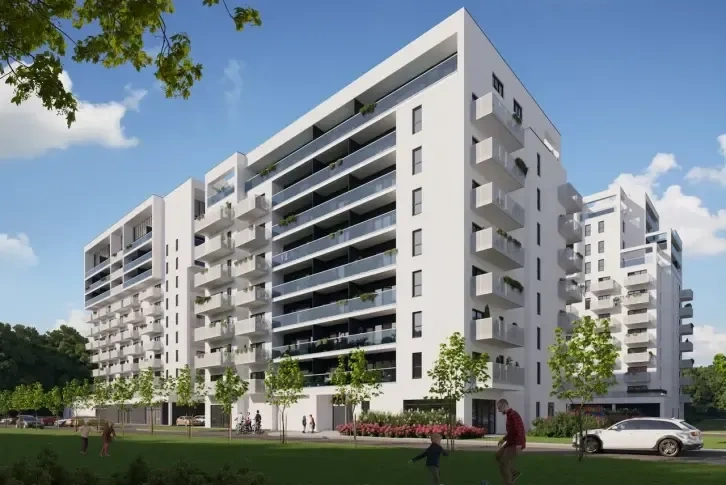 Уютная квартира 1+1 с видом на лес в Познани