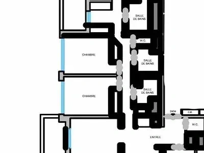 Квартира 160 m2 с панорамным видом на море, Монако