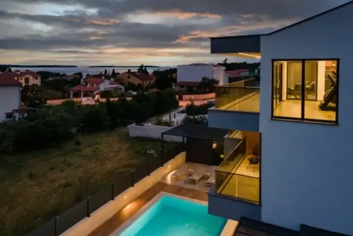 Villa in Fazan overlooking the Briuni Archipelago, Croatia