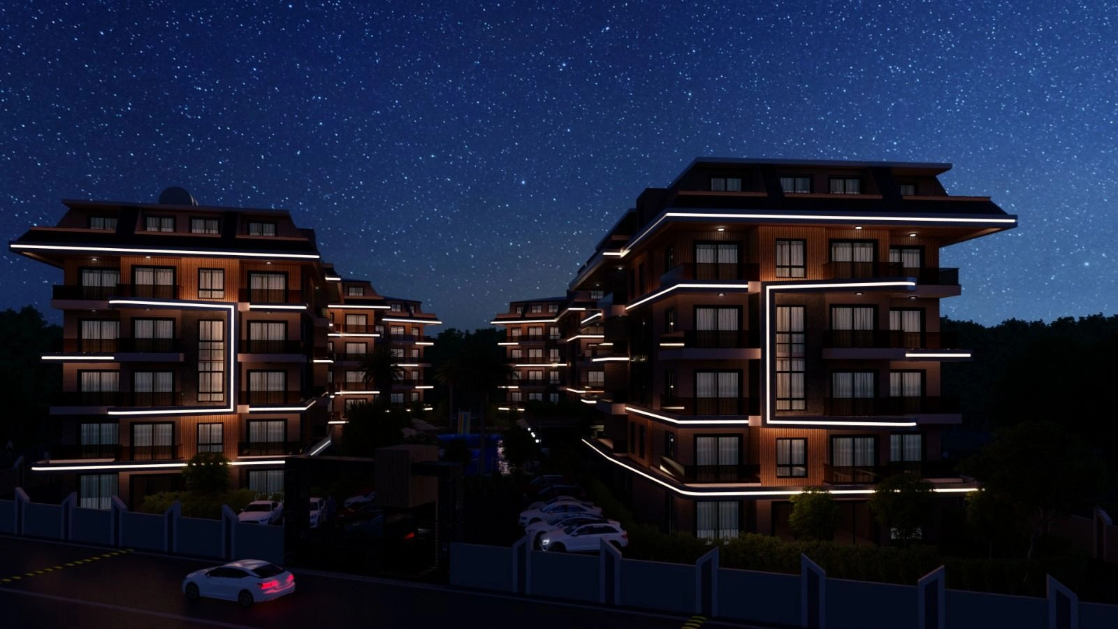 New residential complex in a prestigious area of Alanya