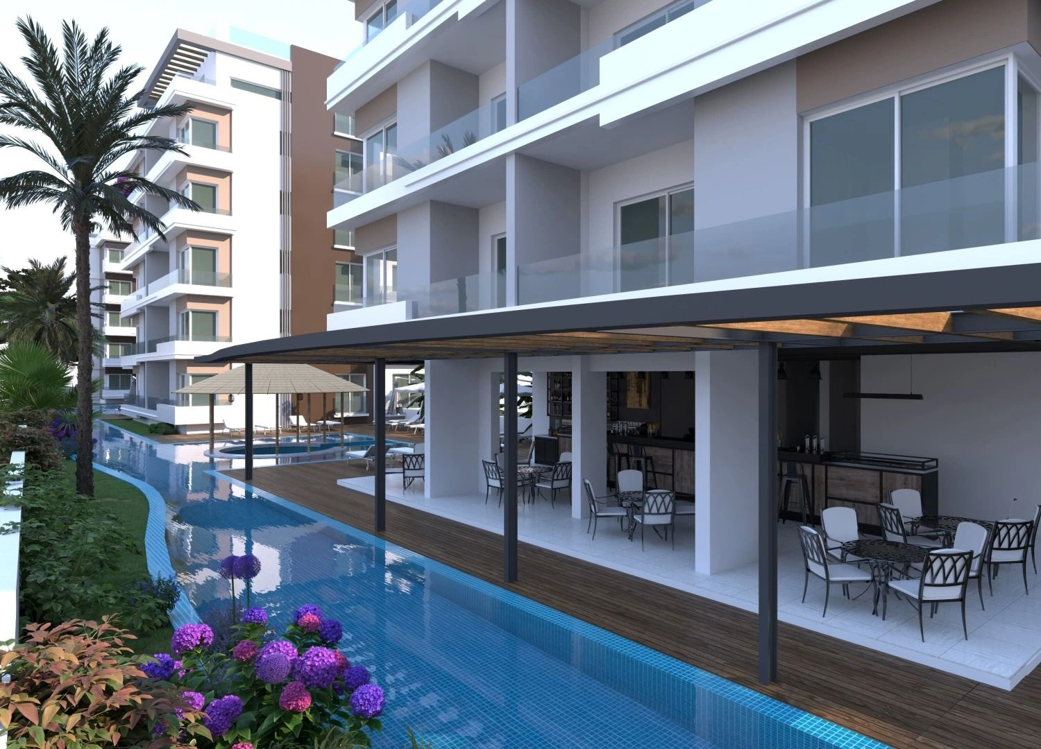 Элитный жилой комплекс на Лонг Бич