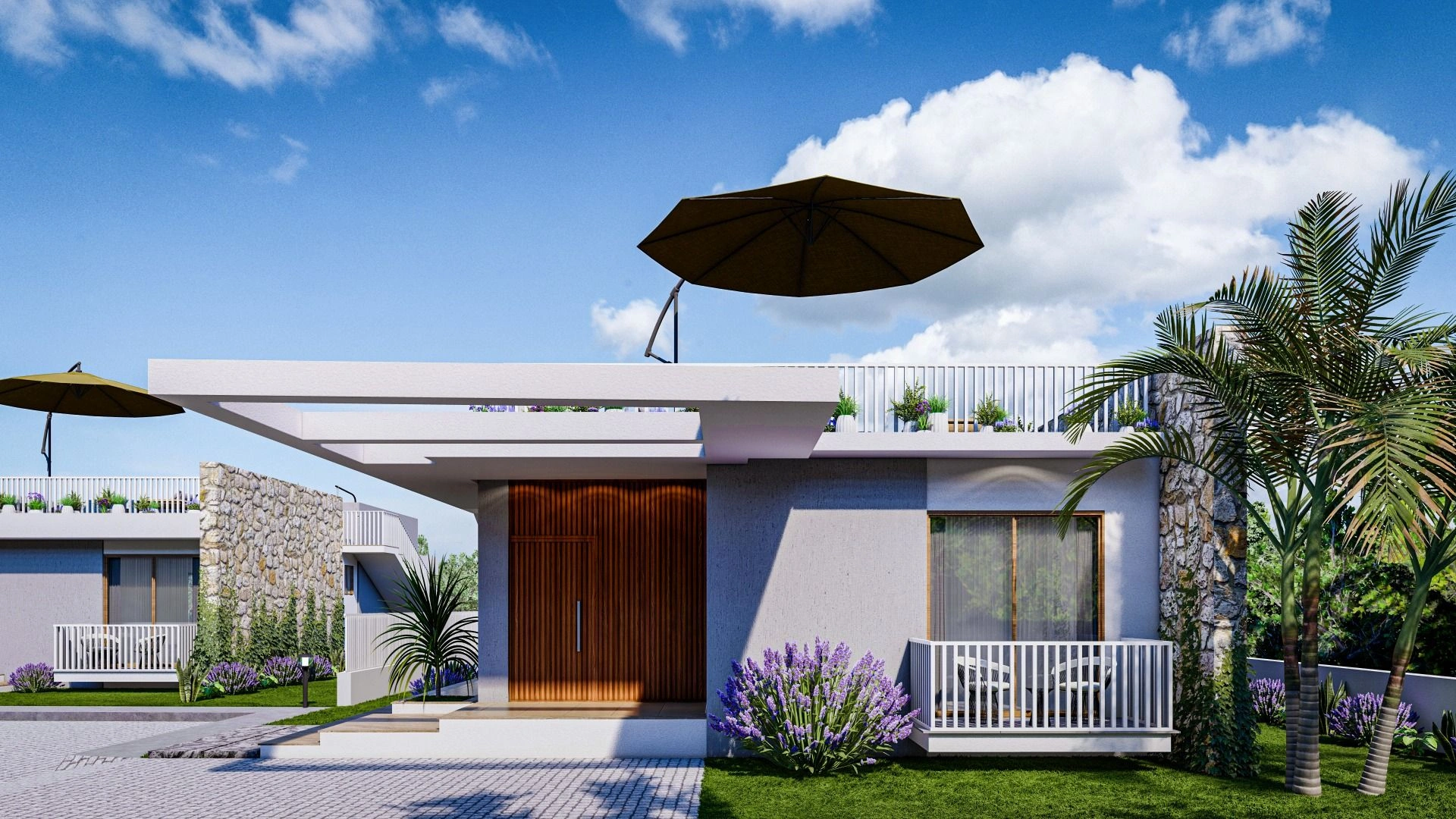 Элитный проект вилл и апартаментов в Карпазе