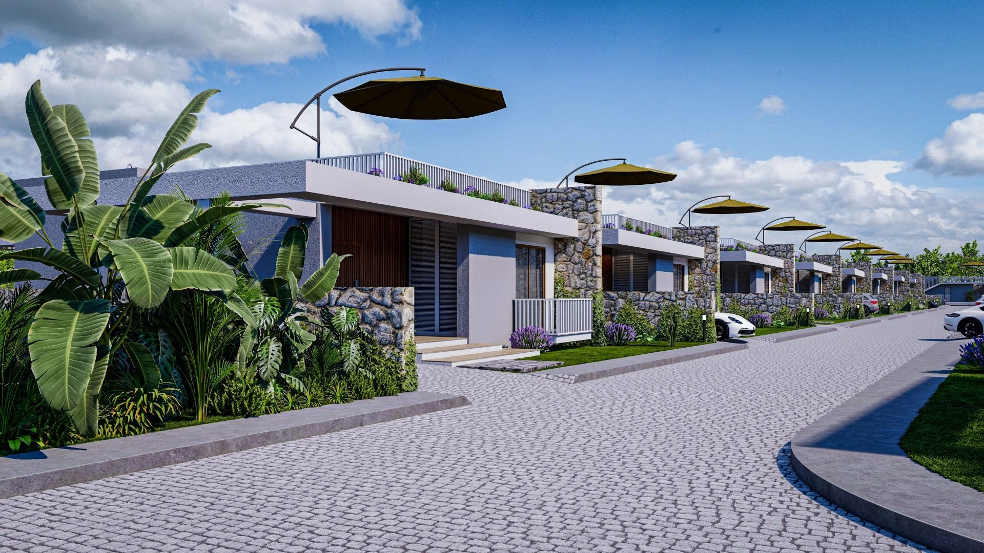 Элитный проект вилл и апартаментов в Карпазе