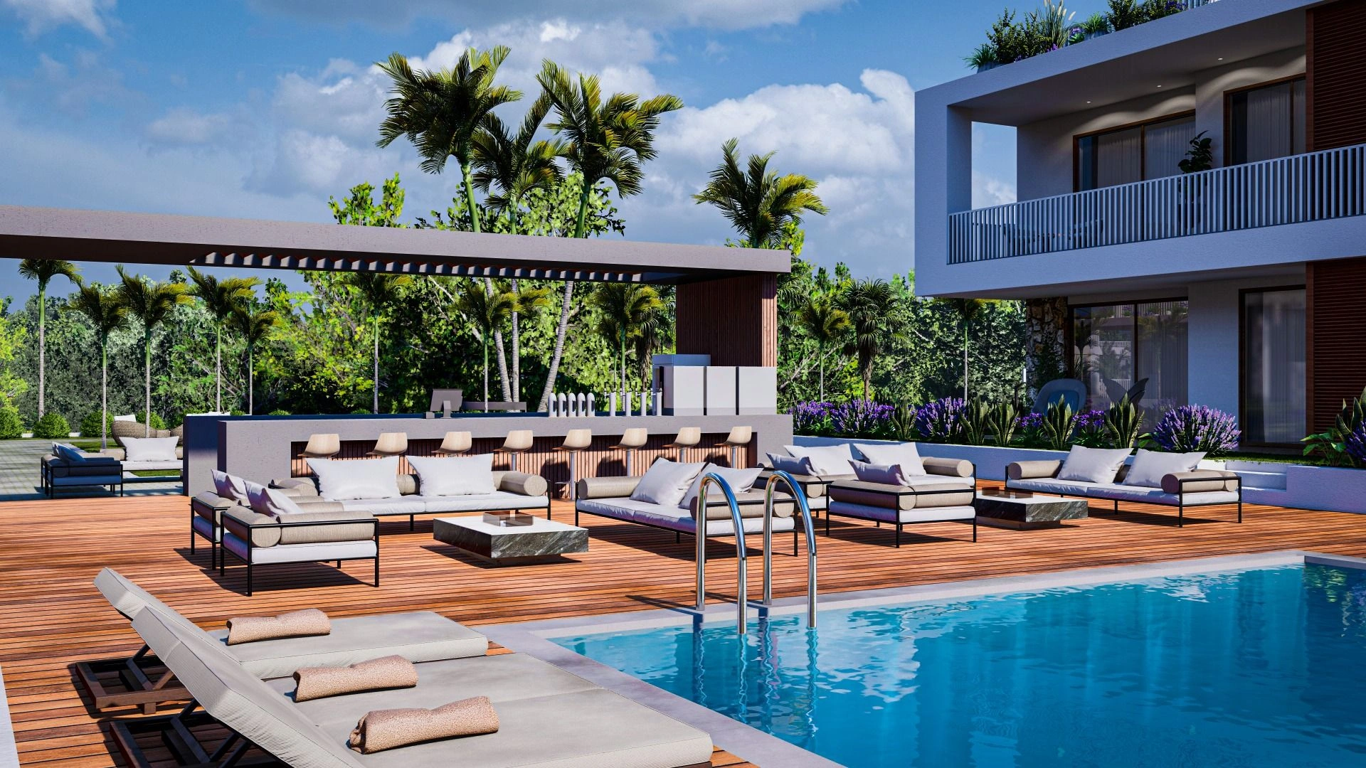 Элитный проект вилл и апартаментов в Карпазе