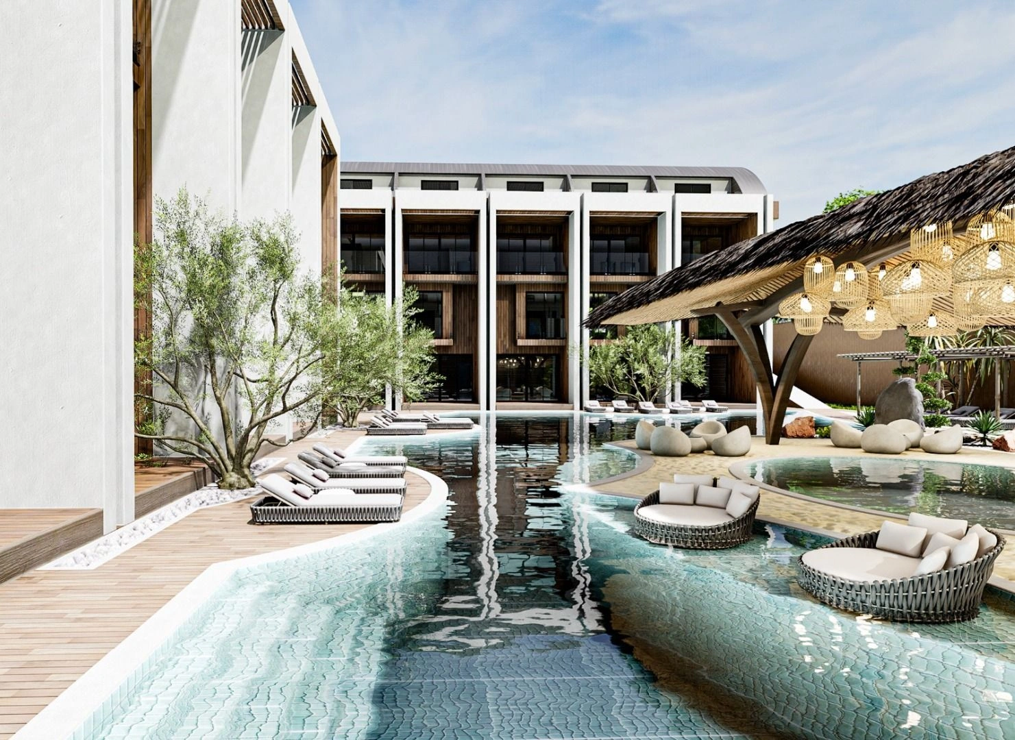 Премиальный класс проект возле моря в Алании, Турция