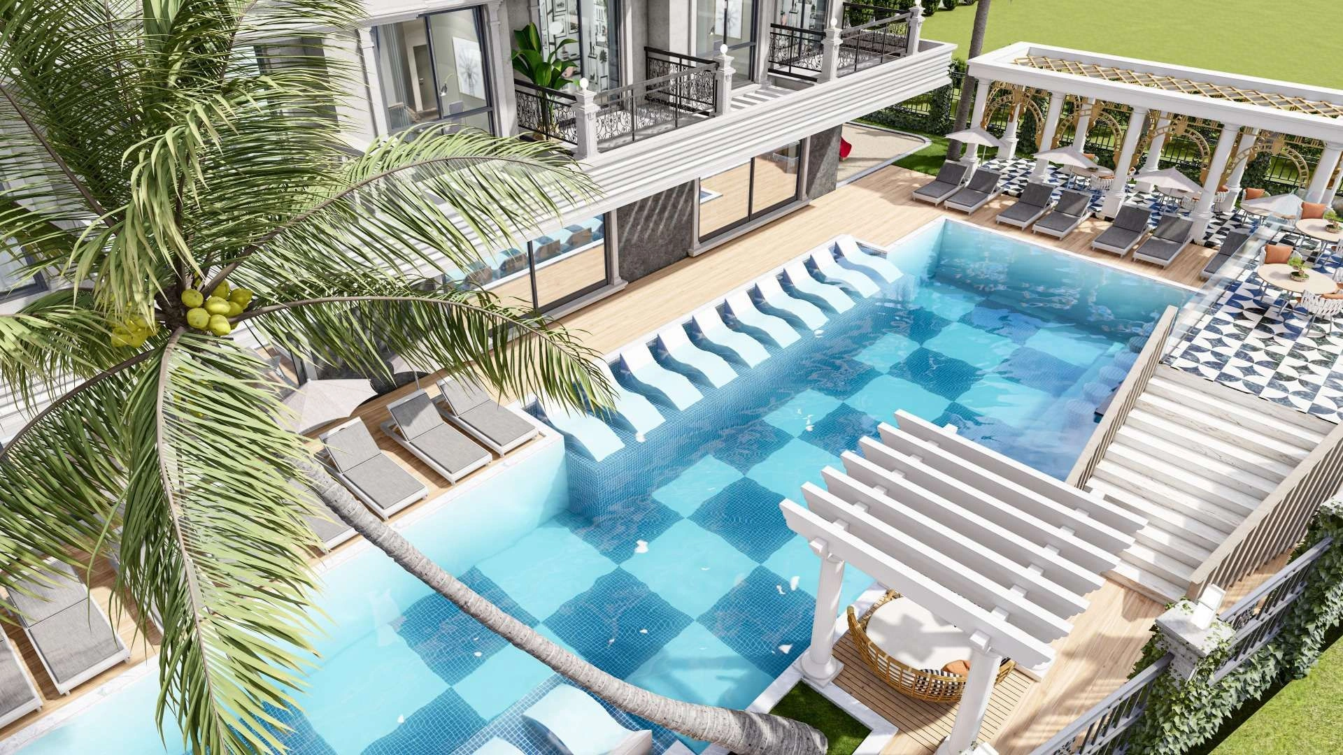 Жилой комплекс в 400 meters от песчаного пляжа Аланьи