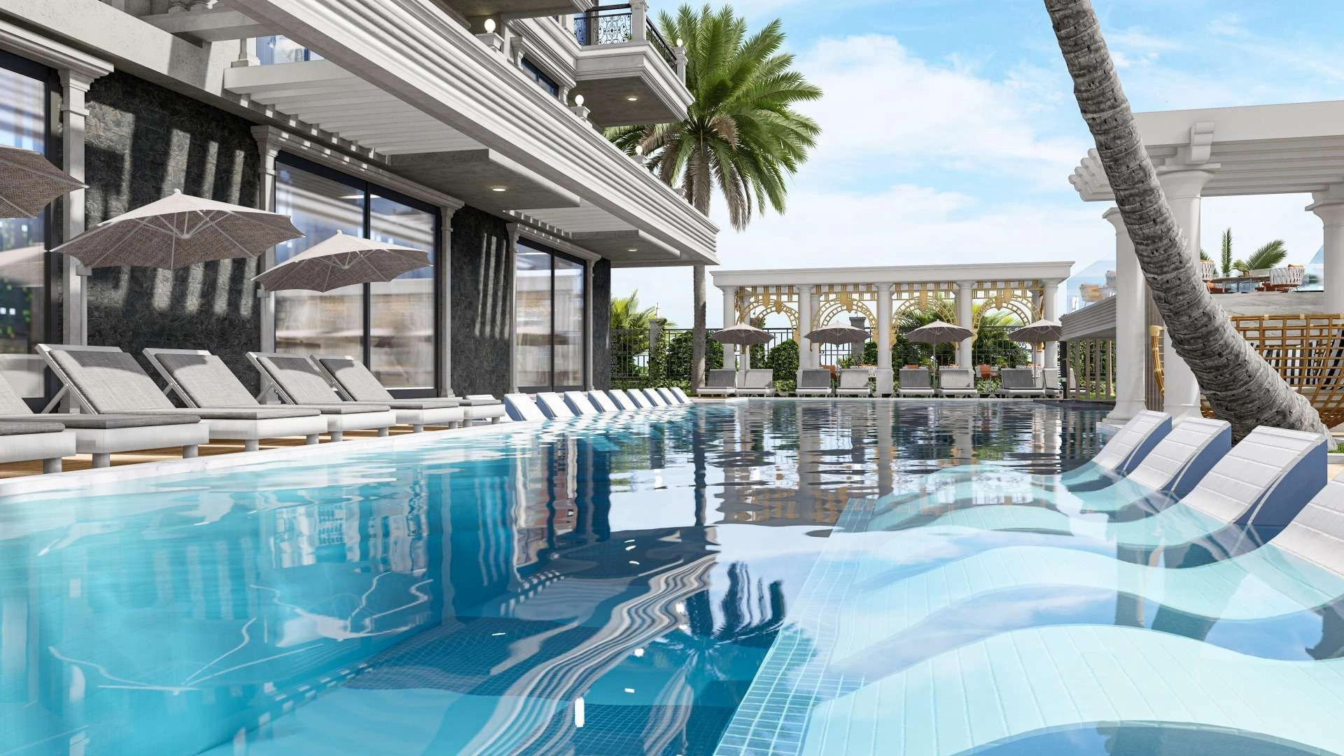 Жилой комплекс в 400 meters от песчаного пляжа Аланьи