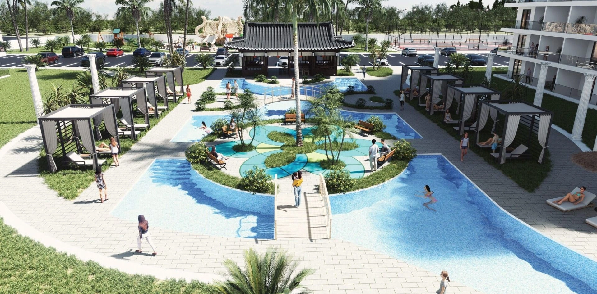 Великолепный жилой комплекс гостиничного типа