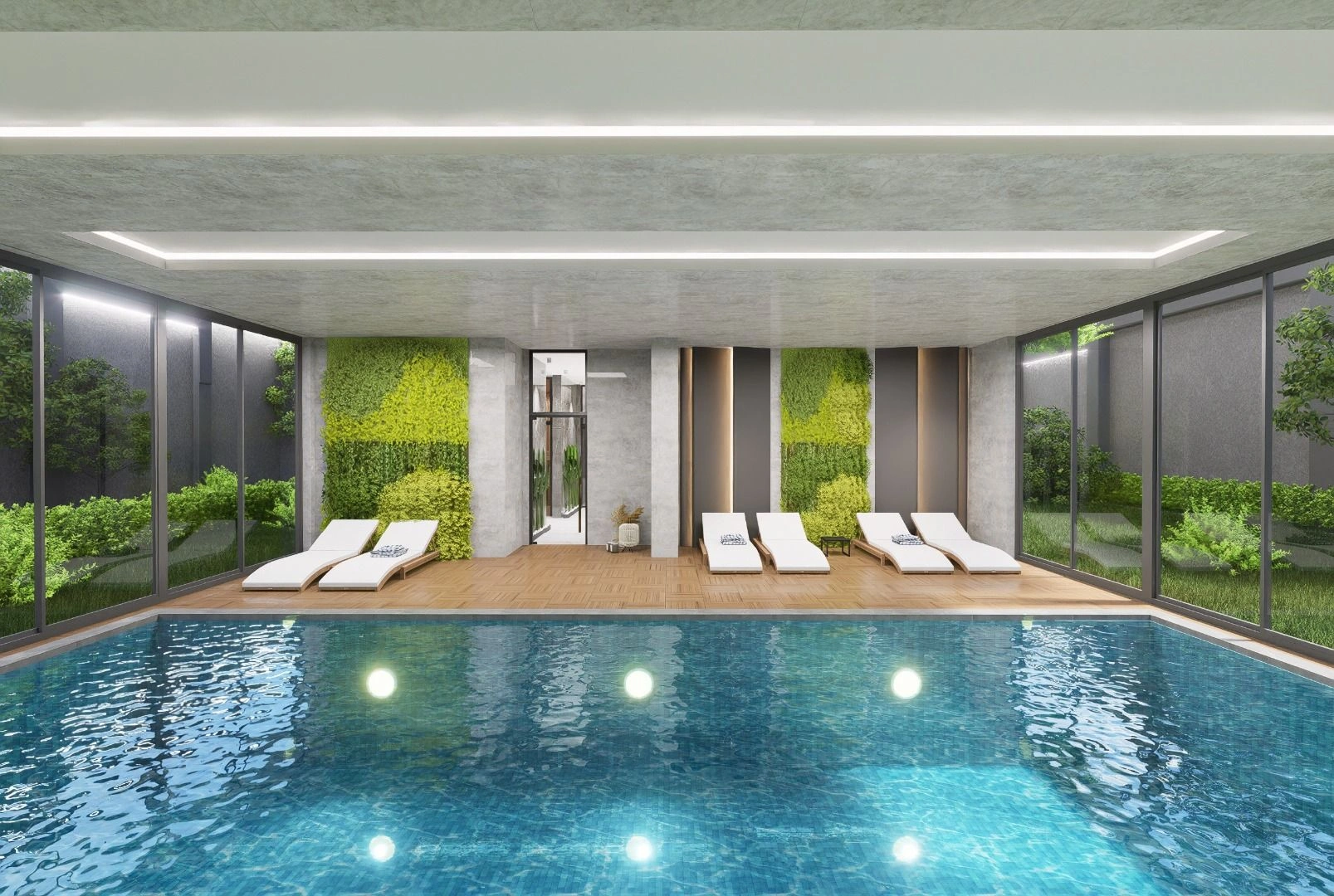 Жилой комплекс на первой линии в Аланье