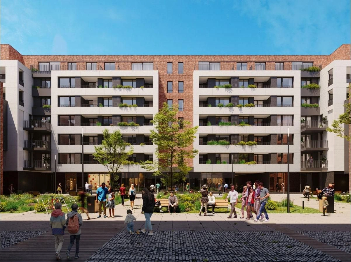 Жилой комплекс в западном районе Белграда