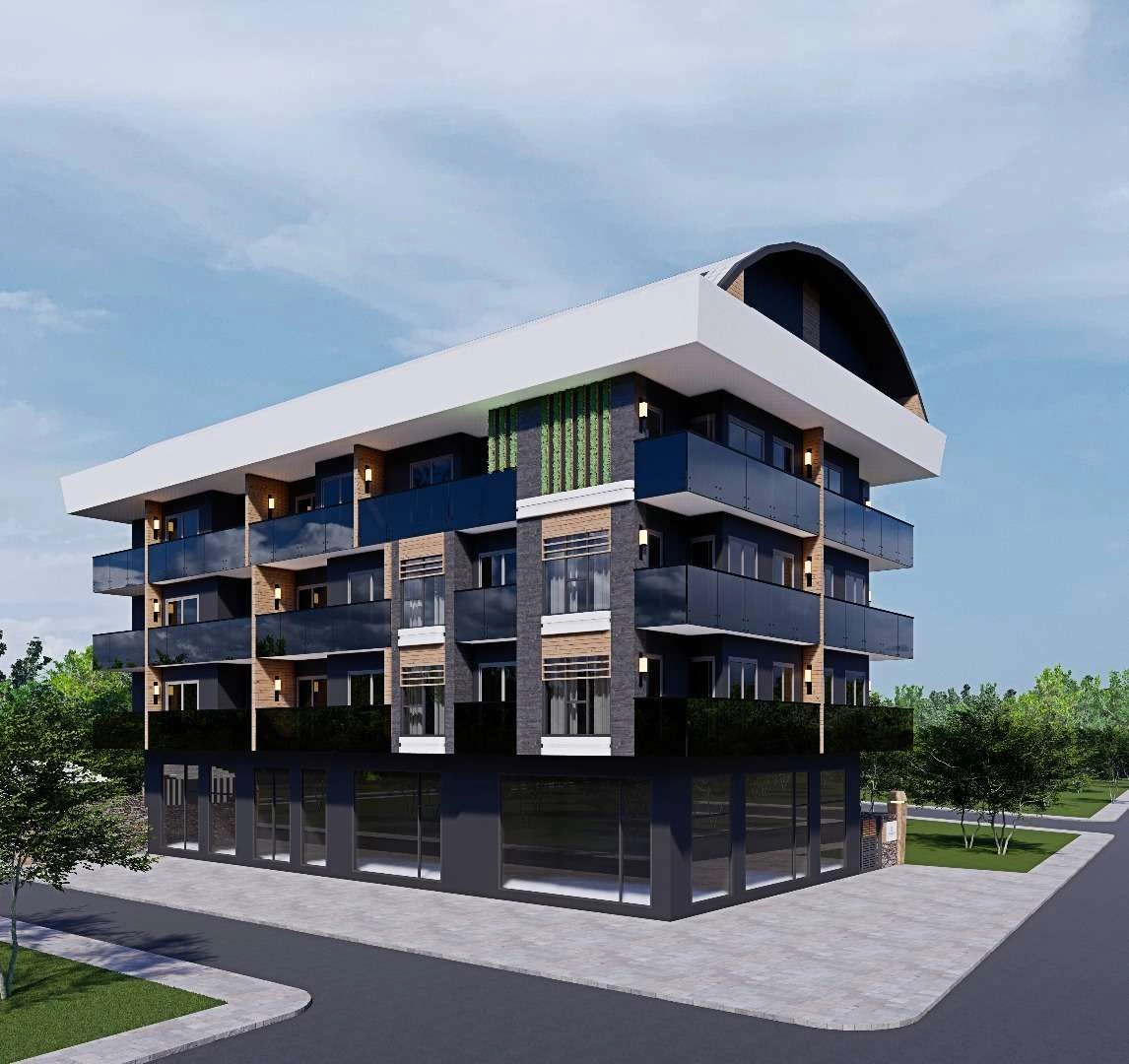 Жилой комплекс в 400 метрах от пляжа Алании