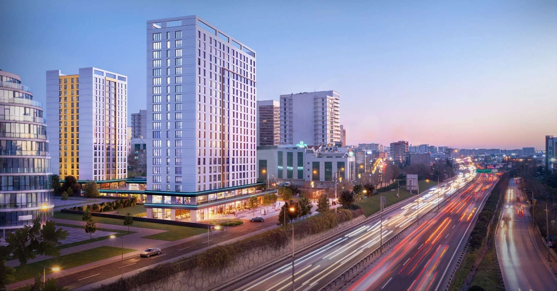 Stylish project in popular area of Istanbul