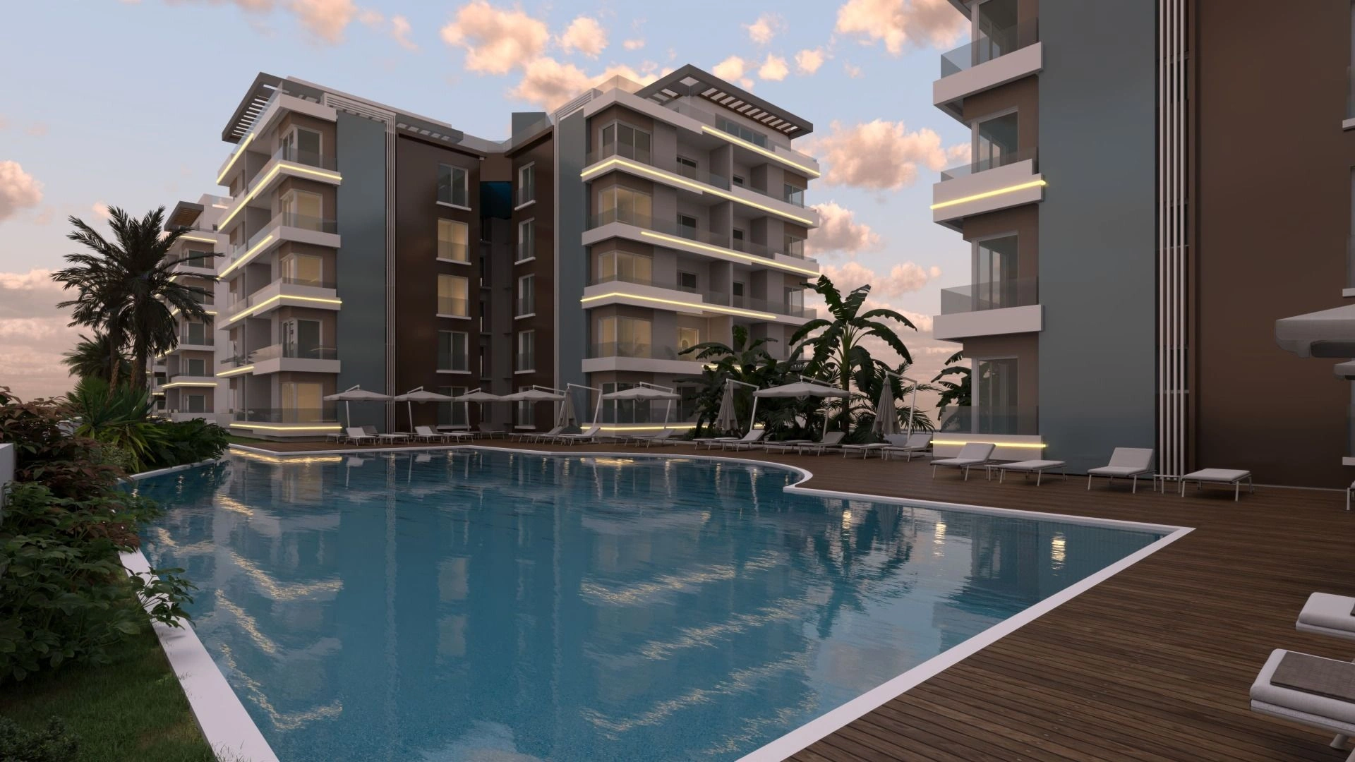 Элитный жилой комплекс на Лонг Бич