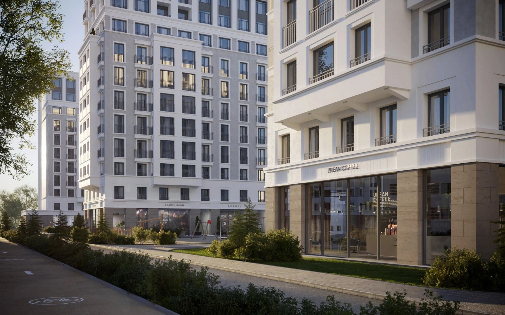 Роскошный комплекс на Сызранской улице в СПб