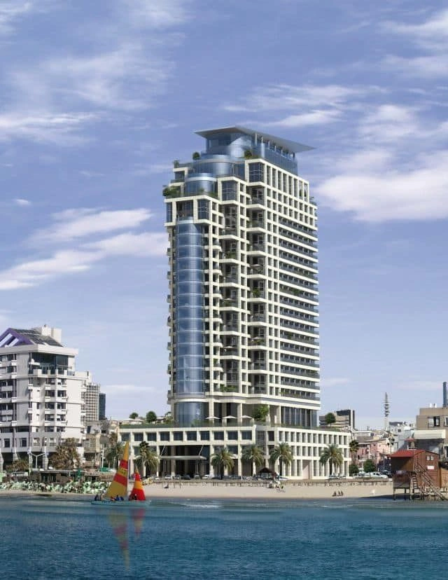Квартира в комплексе Royal Beach на первой линии моря в Тель-Авиве, Израиль