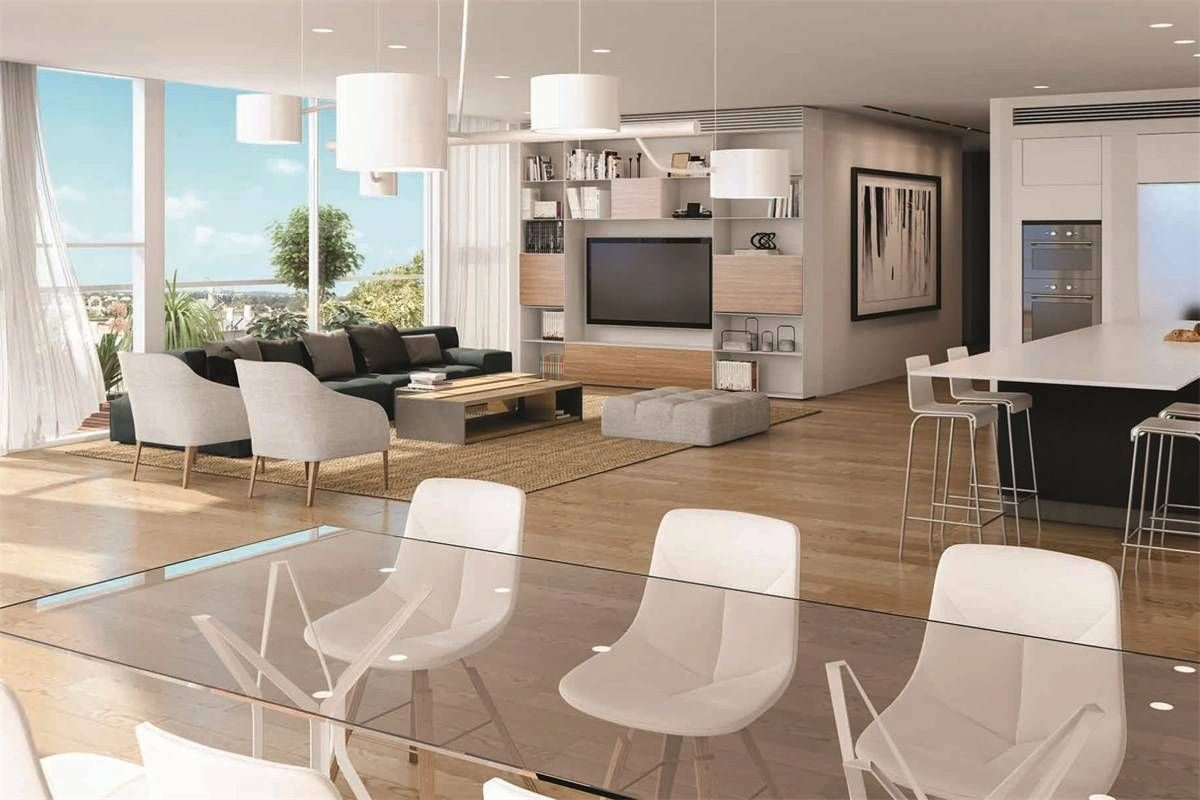 Квартира с панорамным видом на море в Тель-Авиве, Израиль