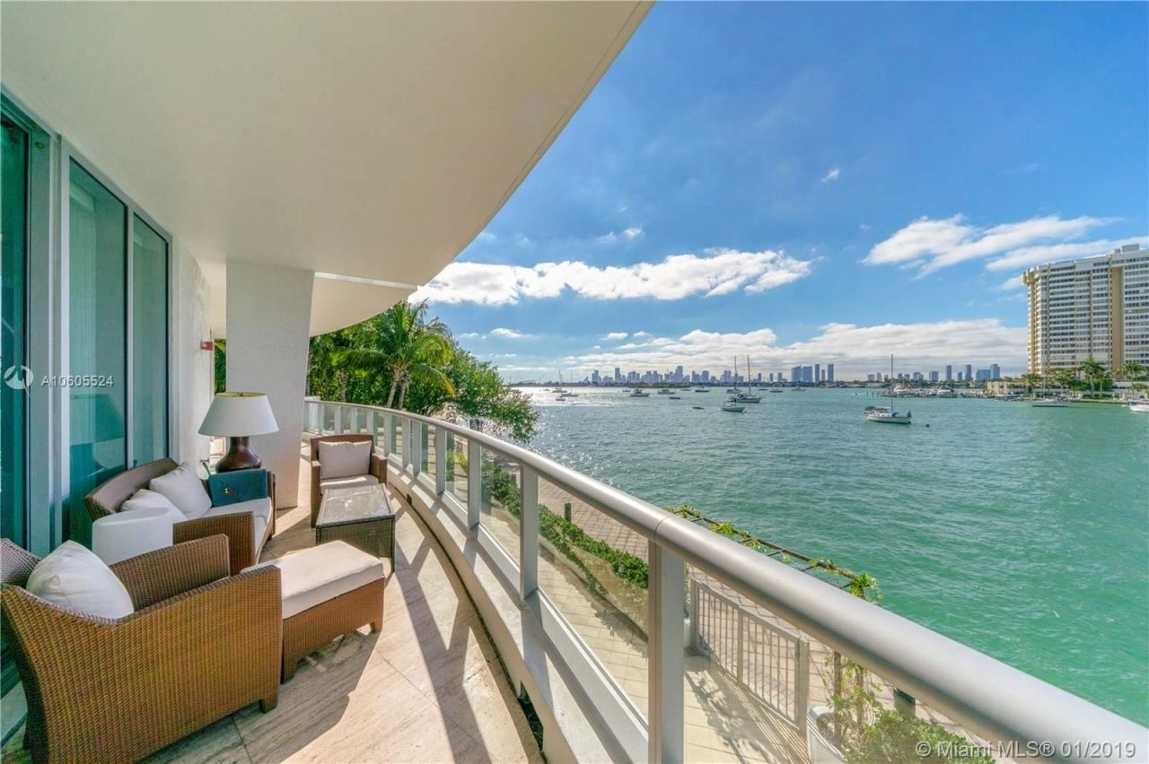Эксклюзивная квартира 190 м² у моря в Майами, США
