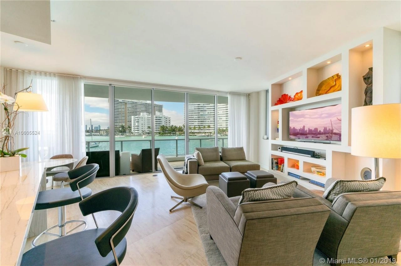 Эксклюзивная квартира 190 м² у моря в Майами, США