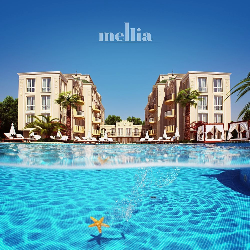 Квартира в премиум-комплексе с видом на море в Равде - 79,000 €