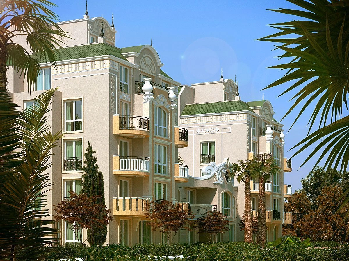 Квартира в премиум-комплексе с видом на море в Равде - 79,000 €