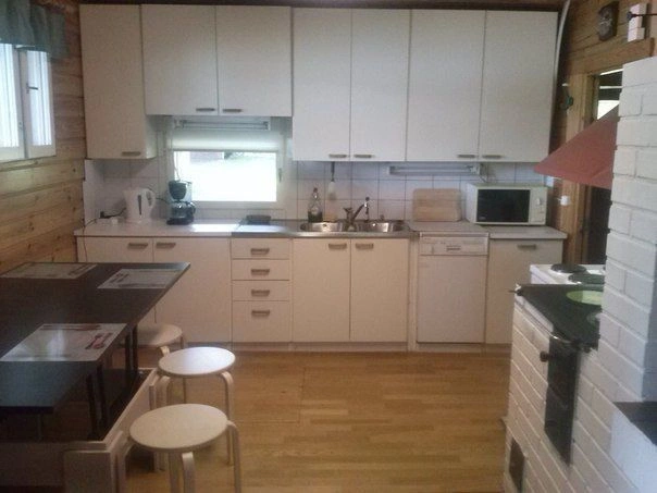 Сауна на берегу озера в Пункахарью, Финляндия