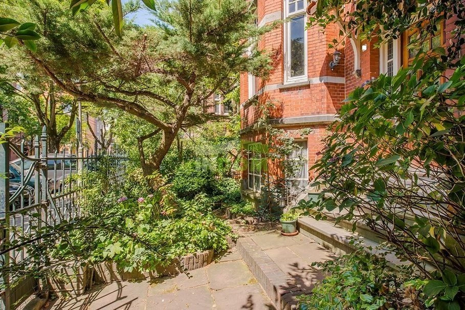 Luxury mansion with terrace in the center of Amsterdam, the Netherlands