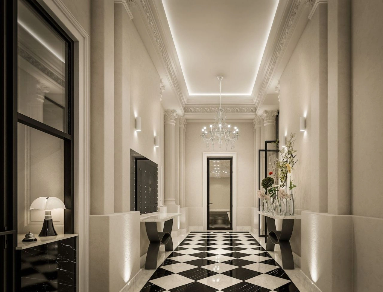 Квартира в первом районе Вены с современными отделками