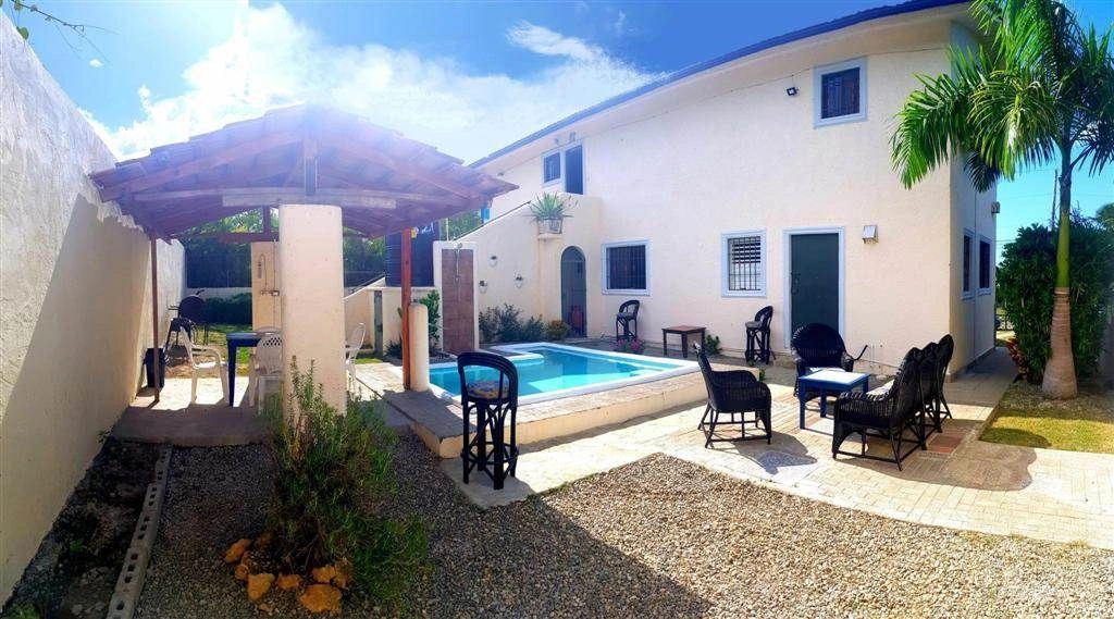 Меблированная вилла в тихом районе Сосуа с видом на океан, Доминиканская Республика