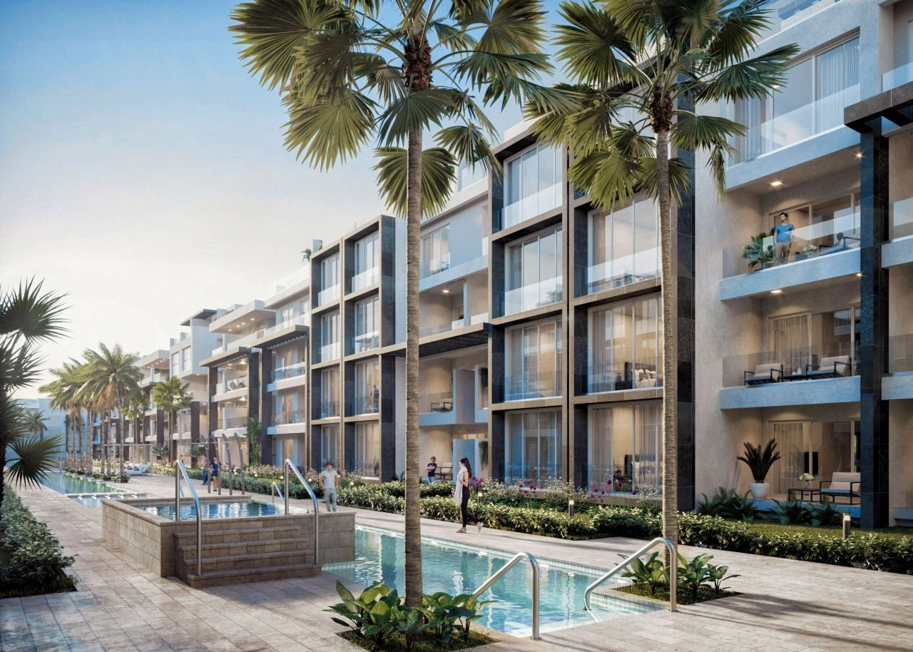 Апартаменты в элитном комплексе на первой линии в Пунта Кана, Доминиканская Республика