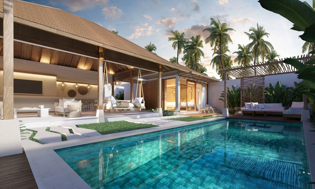 Одноэтажная вилла 135 м² на Гили Траванган