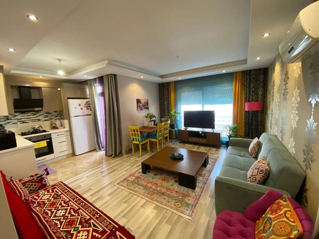 Элегантная 2‑комнатная квартира в районе Лиман, Анталия, Турция