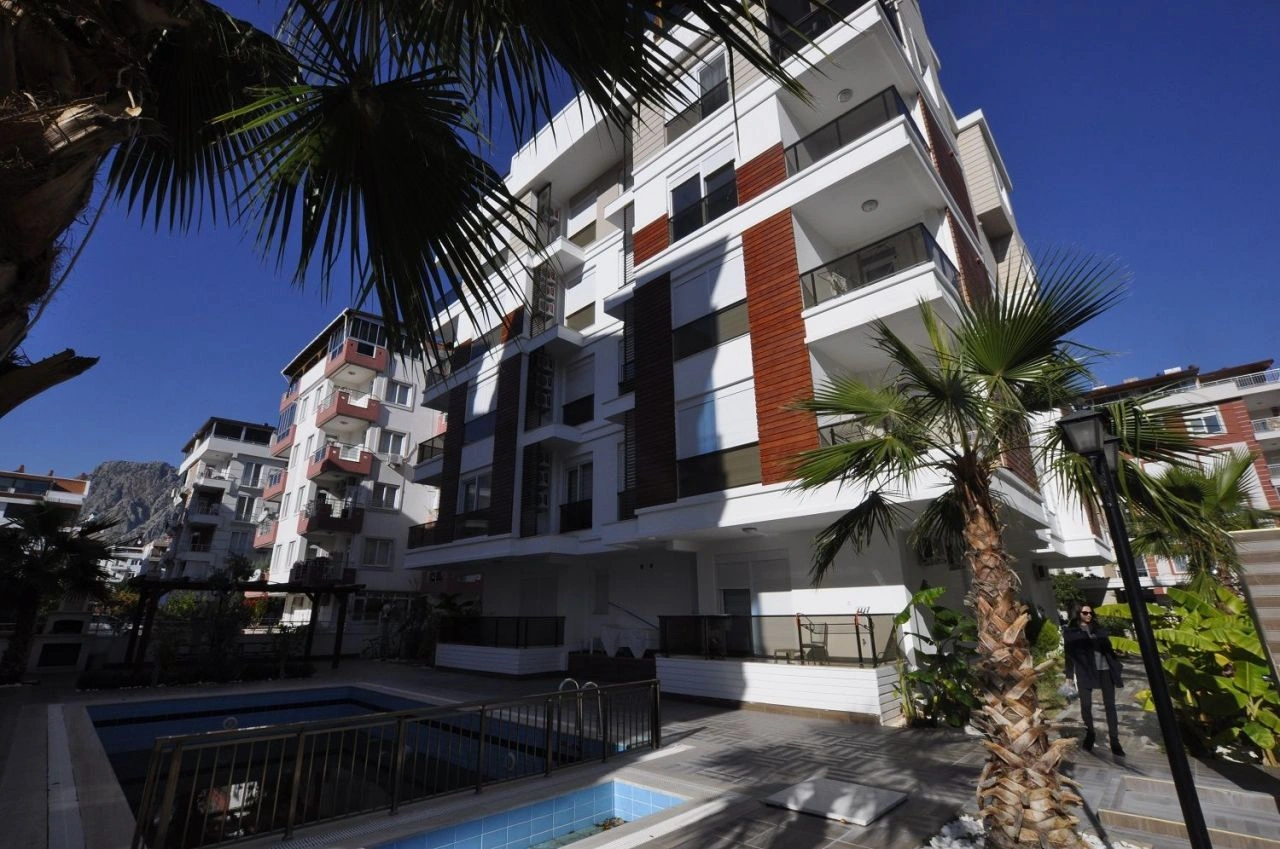 Элегантная 2‑комнатная квартира в районе Лиман, Анталия, Турция