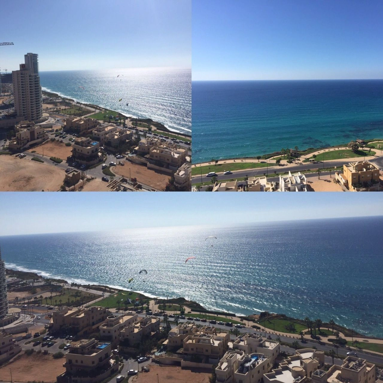 Пентхаус в Нетании с прямым видом на море, Израиль