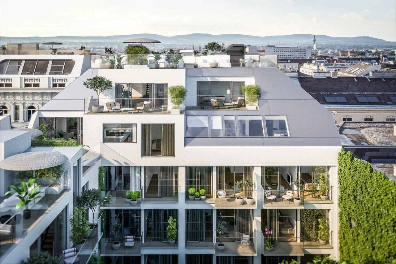 Квартира в центре Вены с панорамным видом на город