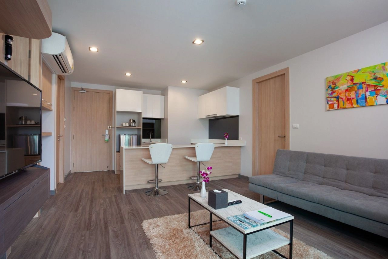 Просторная полностью меблированная квартира площадью 60 м2 на острове Пхукет