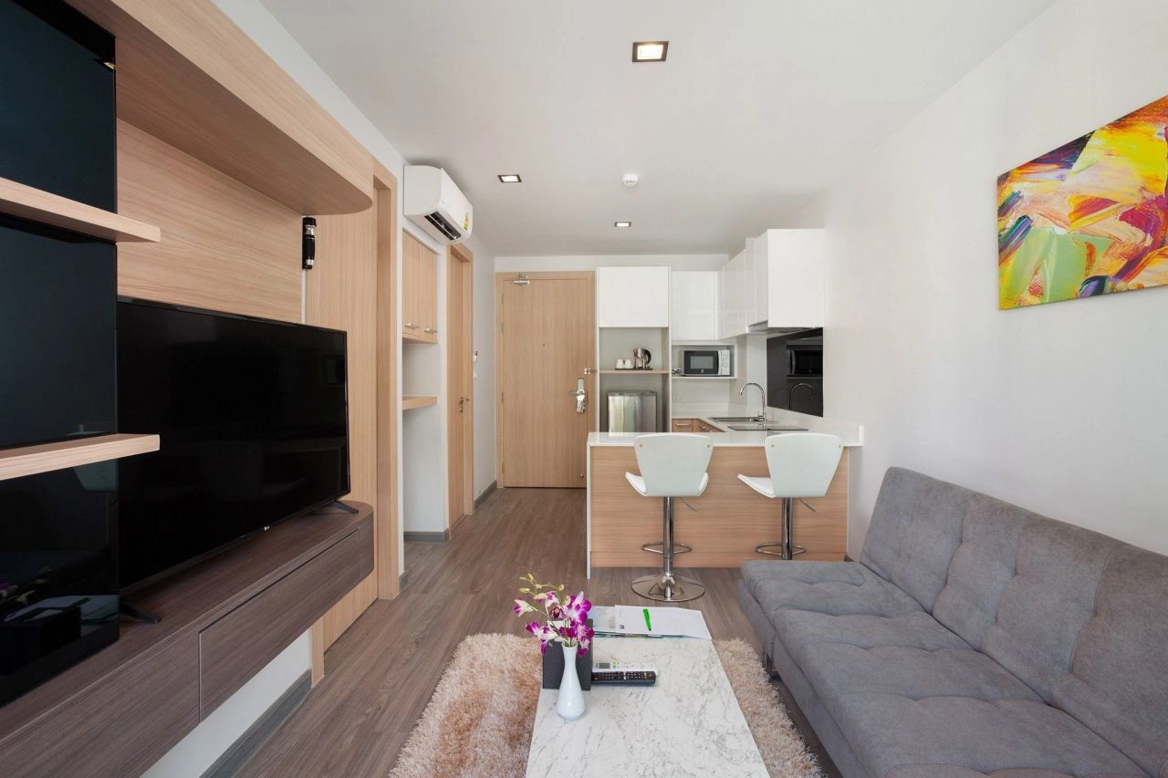 Квартира площадью 30 м2 рядом с пляжем Ката в Пхукете