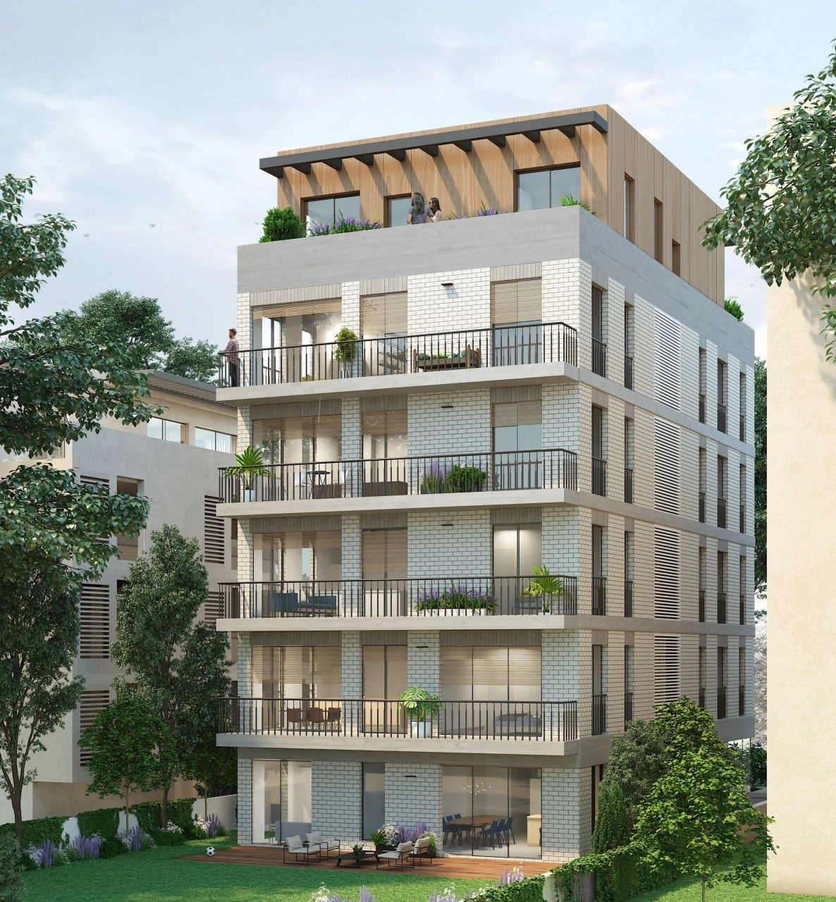 Квартира в Тель-Авиве в современном комплексе у моря - $ 2,266,800