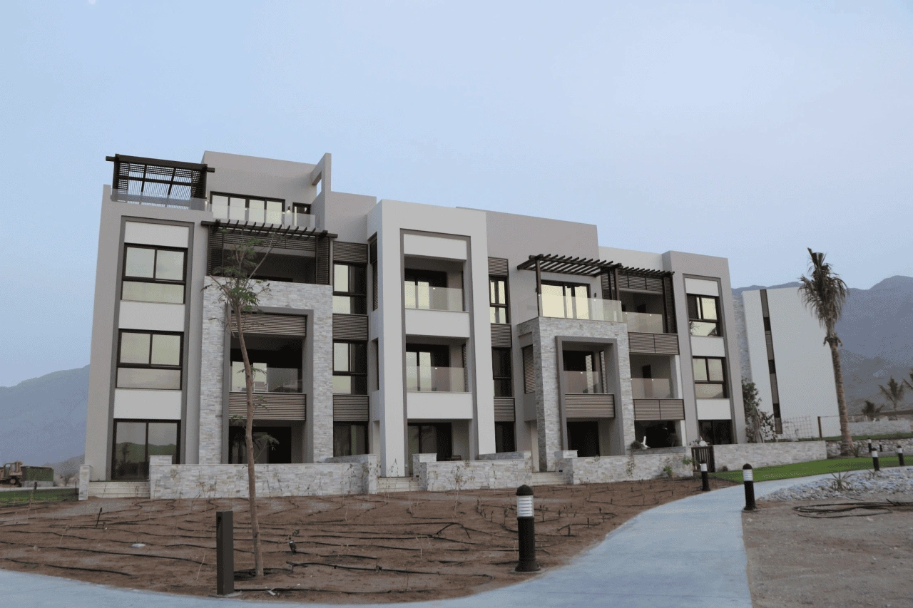 Apartment 64 m2 on the coast of the Gulf of Oman