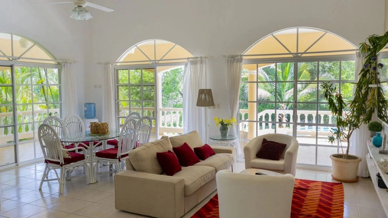 Вилла в Сосуа на холмах с видом на океан, Доминиканская Республика