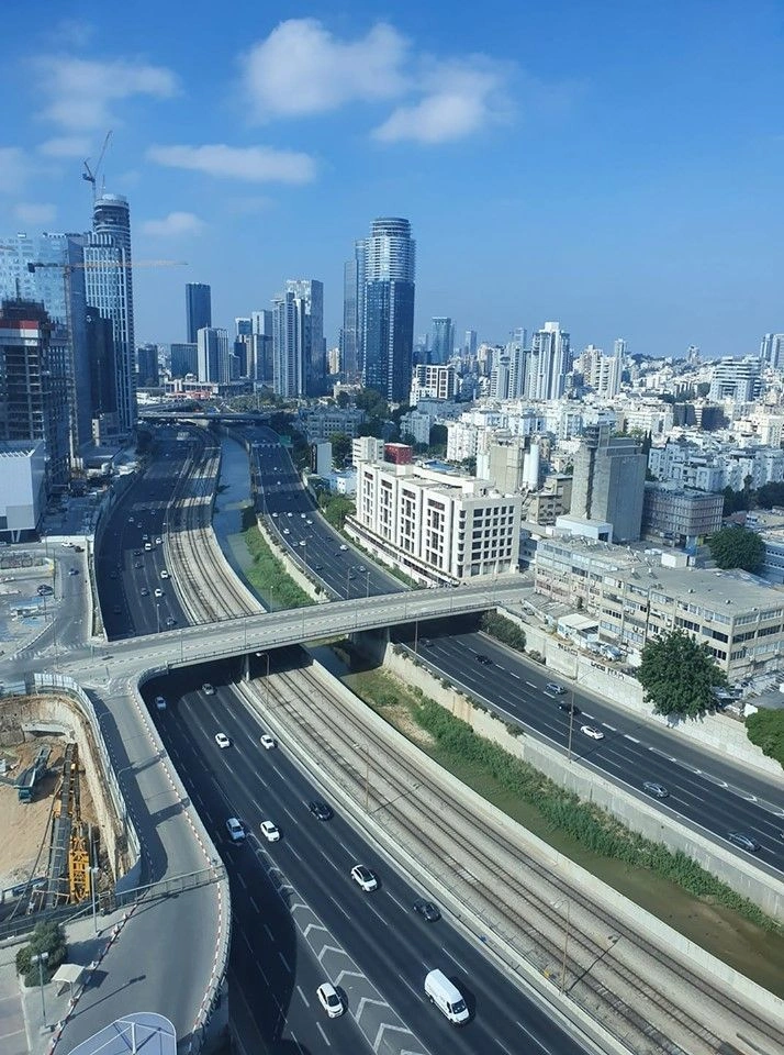 Квартира в Ришон-Леционе с видом на достопримечательности, Израиль