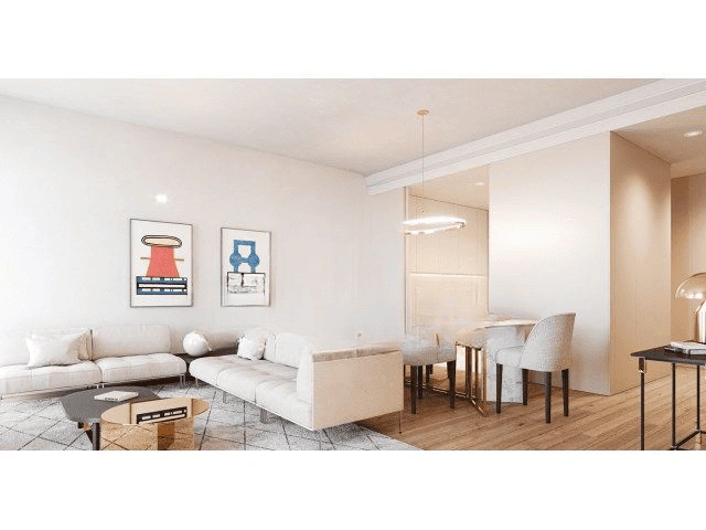 Купить прекрасную квартиру 3+1 рядом с центром Лиссабона, Португалия